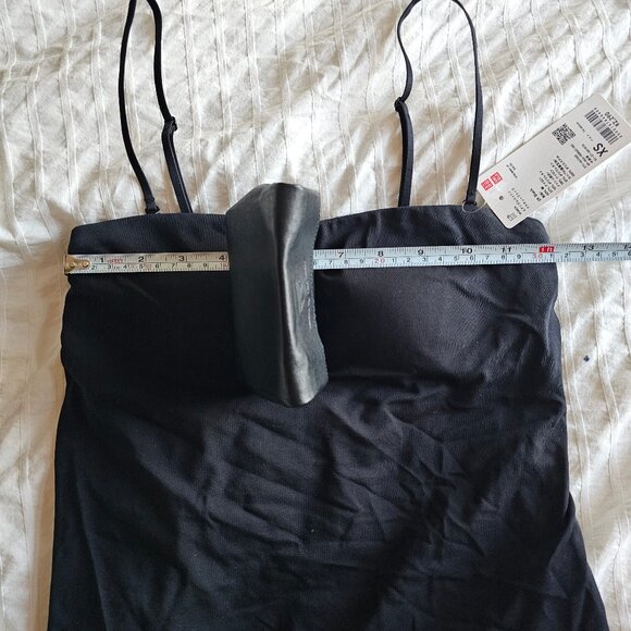 Uniqlo AIRism Cotton Bra Tube Top - 2024 - Black - Sz XS JAPAN - NWT - Picture 8 of 8